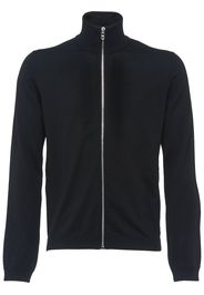 Prada high neck zip front cardigan - Black