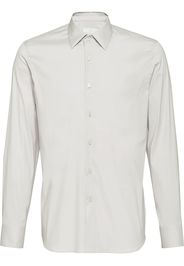 Prada classic poplin shirt - Grey