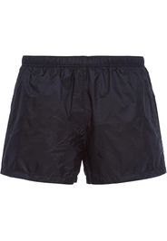 Prada nylon swim trunks - Blue