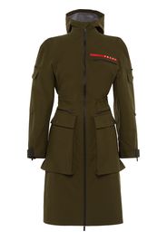 Prada technical fabric military jacket - Green