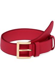 Saffiano leather belt