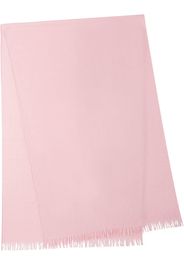 Prada jacquard fringed scarf - Pink