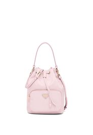 Prada Duet re-nylon shoulder bag - Pink