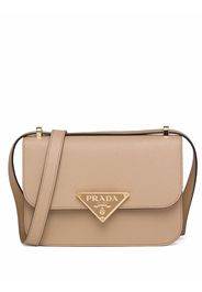 Prada Saffiano leather shoulder bag - Neutrals