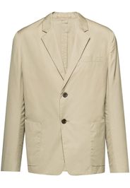 Prada single-breasted blazer - Neutrals