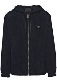 Prada terrycloth blouson jacket - Black