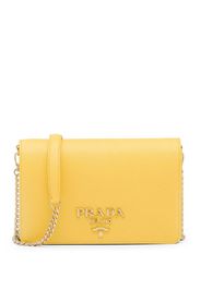 Prada Saffiano-leather mini bag - Yellow