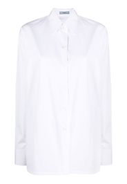 Prada long-sleeved button-up shirt - White