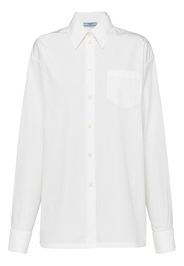 Prada chest-pocket button-down shirt - F0009 WHITE