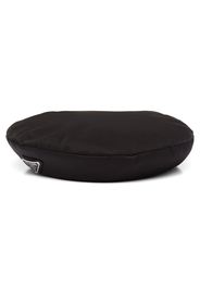 Prada triangle-logo beret - Black