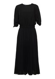 Prada Sunray pleated midi dress - Black