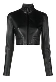 Prada Stretch nappa leather jacket - Black