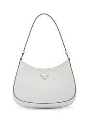 Prada Prada Cleo brushed leather shoulder bag - White