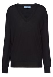 Prada Cashmere and wool sweater - Black