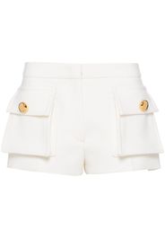 Prada wool tailored shorts - White