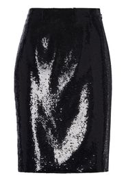 Prada sequinned pencil skirt - Black