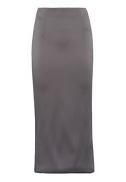 Prada satin midi skirt - Grey