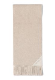Prada reversible cashmere scarf - Neutrals