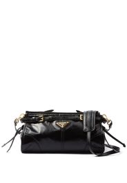 Prada small leather shoulder bag - Black