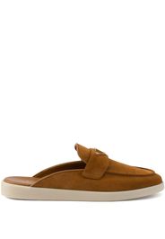 Prada suede slippers - Brown