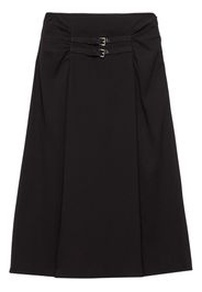 Prada Sablé midi skirt - Black