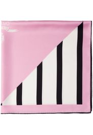 Prada logo-print scarf - Pink