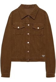 Prada Corduroy blouson jacket - Brown