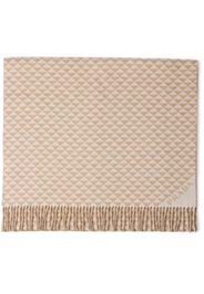 Prada jacquard-logo wool-cashmere stole - Neutrals