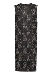 Prada leather midi dress - Black