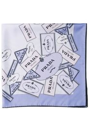 Prada silk scarf - Purple
