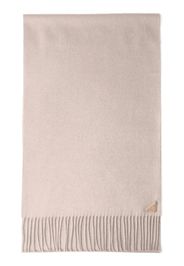 Prada enamel triangle-logo scarf - Pink