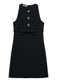 Prada sablé mini dress - Black