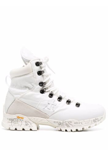 Premiata MidTrecD lace-up ankle boots - White