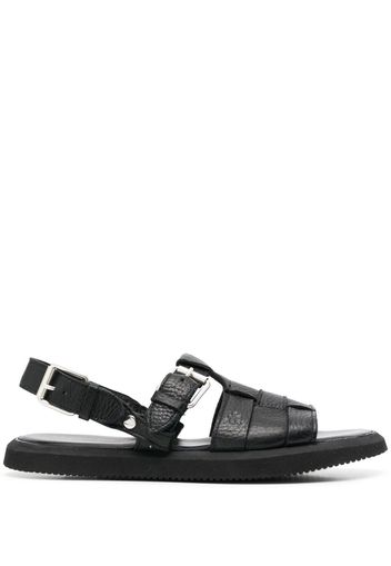 Premiata buckle-straps sandals - Black