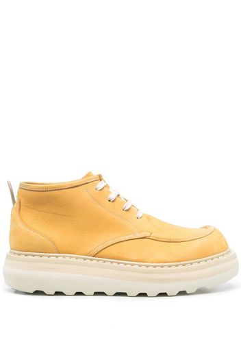 Premiata lace-up ankle boots - Yellow