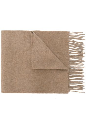 cashmere slim knit scarf