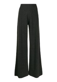 Pringle Of Scotland flared knit trousers - Grey