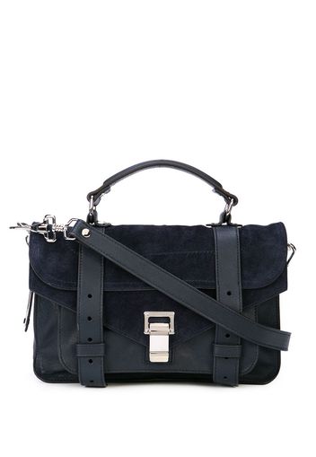 Proenza Schouler Mixed PS1 Tiny crossbody bag - Blue