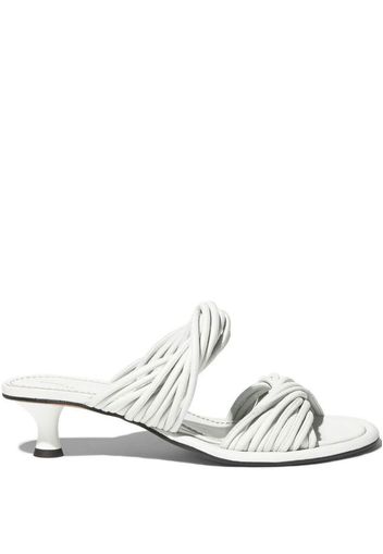 Proenza Schouler Pipe Rolo 40mm sandals - White