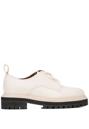 Proenza Schouler Leather Oxfords - White