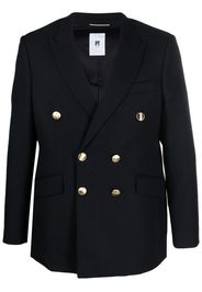 PT Torino double-breasted wool blazer - Blue