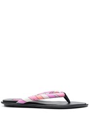 PUCCI Iride-print flip flops - Black