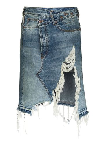 Norbury denim midi skirt