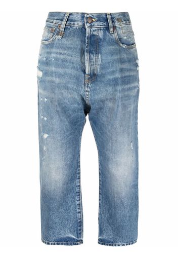 R13 tailored drop denim jeans - Blue