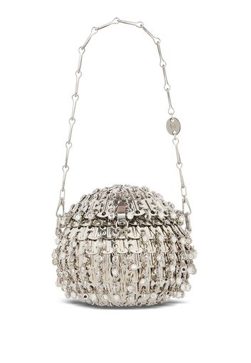 Rabanne 1969 Party Ball disc bag - Silver