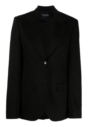 Raf Simons single-breasted coat - Black