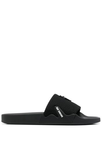 Raf Simons Astra logo slides - Black