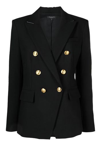 rag & bone double-breasted blazer - Black