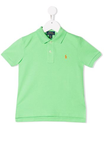 Ralph Lauren Kids logo embroidered polo shirt - Green