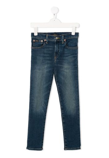 Ralph Lauren Kids stonewashed jeans - Blue